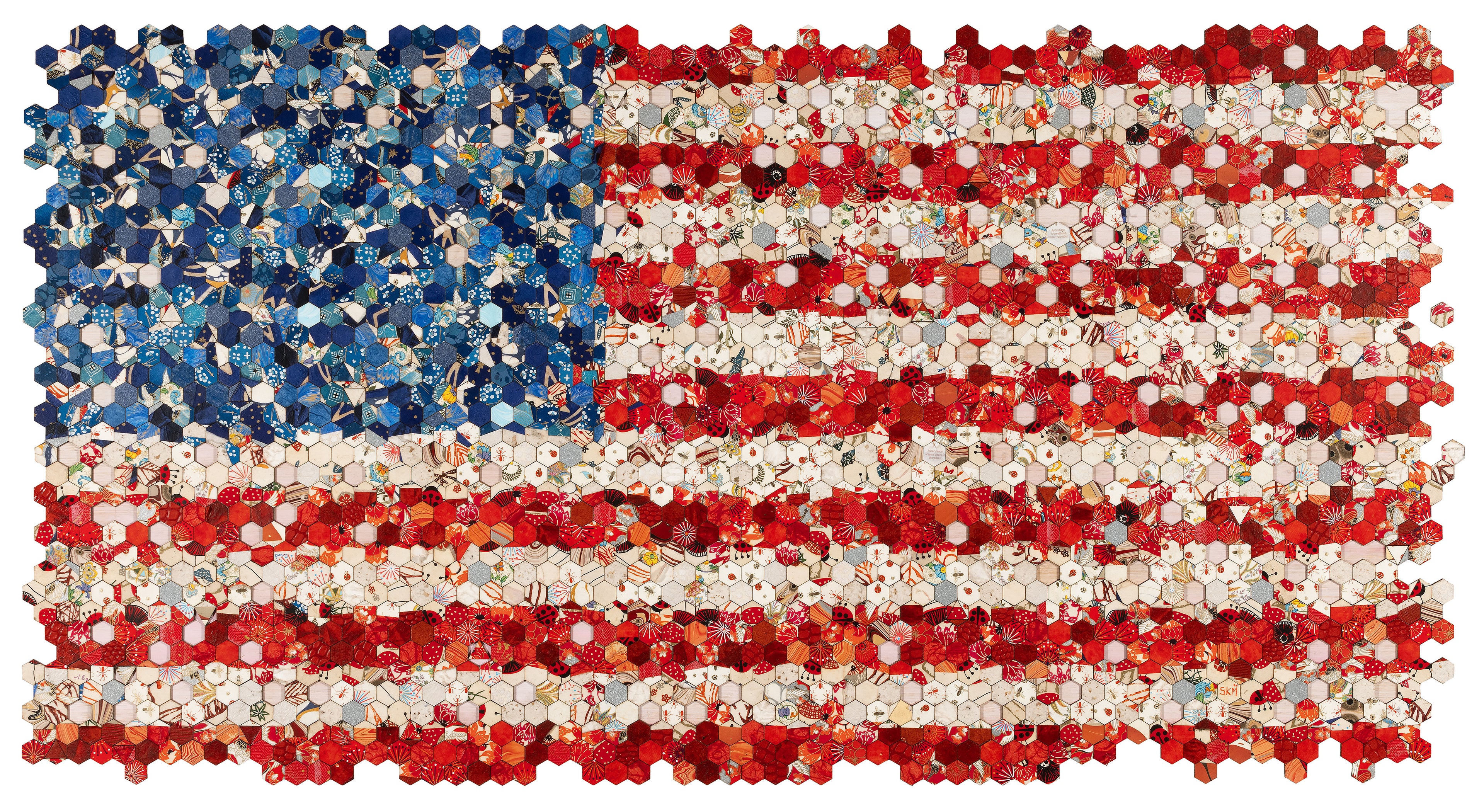 Piece Flag - Limited Edition Print on Metal